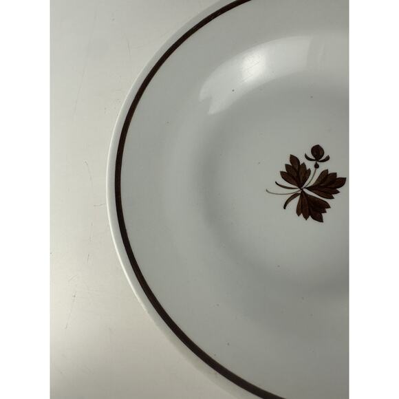 Antique Alfred Meakin Bowls Large Ironstone~ Tea Leaf 9” X 2” - Picture 4 of 8